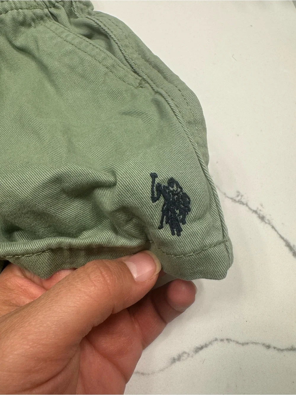 Polo Kids Green Shorts